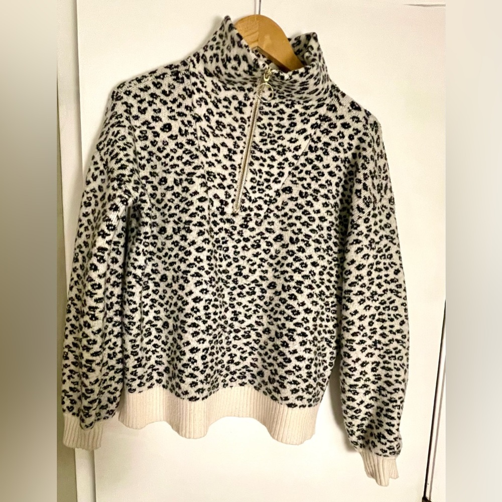 Loft Leopard Sweater